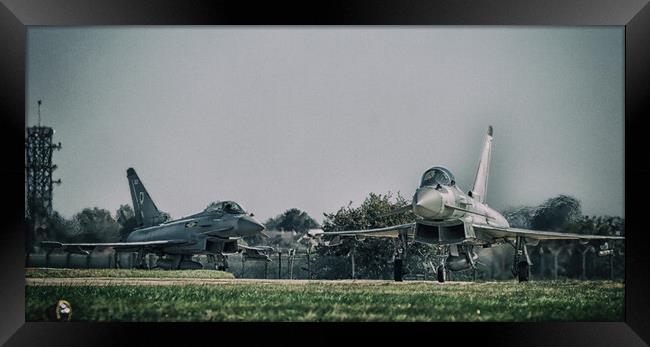 taxiing out Framed Print by sean clifford