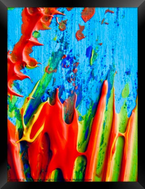 Abstract 779 Framed Print by Stephanie Moore
