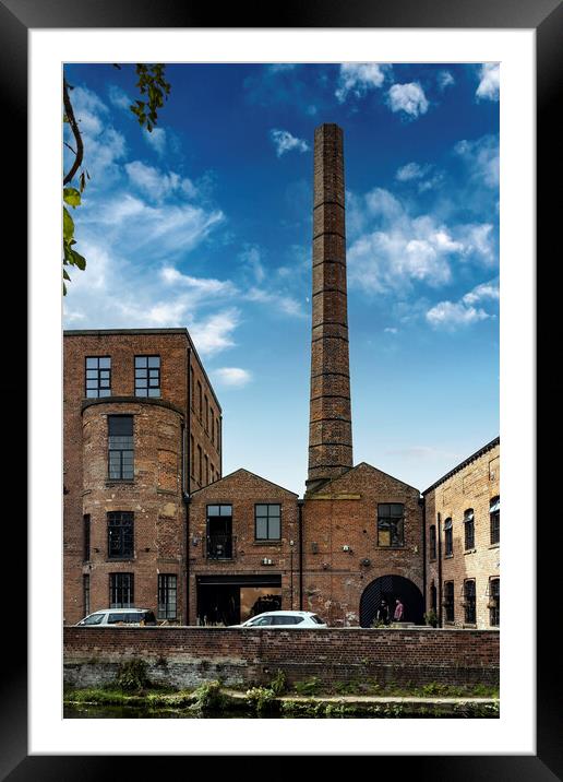 Castleton Mill - Leeds Framed Mounted Print by Glen Allen