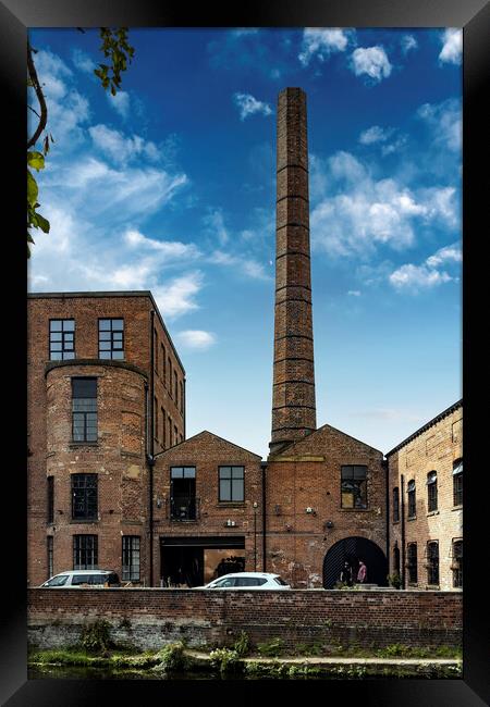 Castleton Mill - Leeds Framed Print by Glen Allen