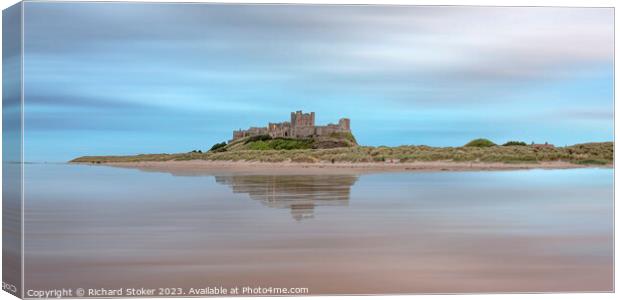 Low Tide Canvas Print by Richard Stoker