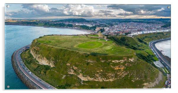 Scarborough By Drone Acrylic by Apollo Aerial Photography