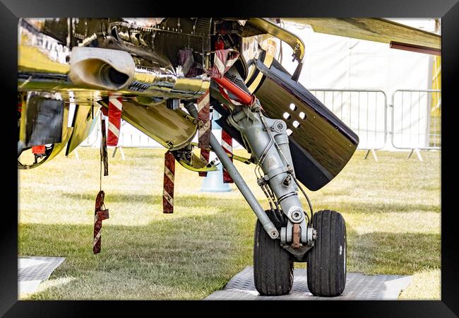 Landing Gear Framed Print by Glen Allen