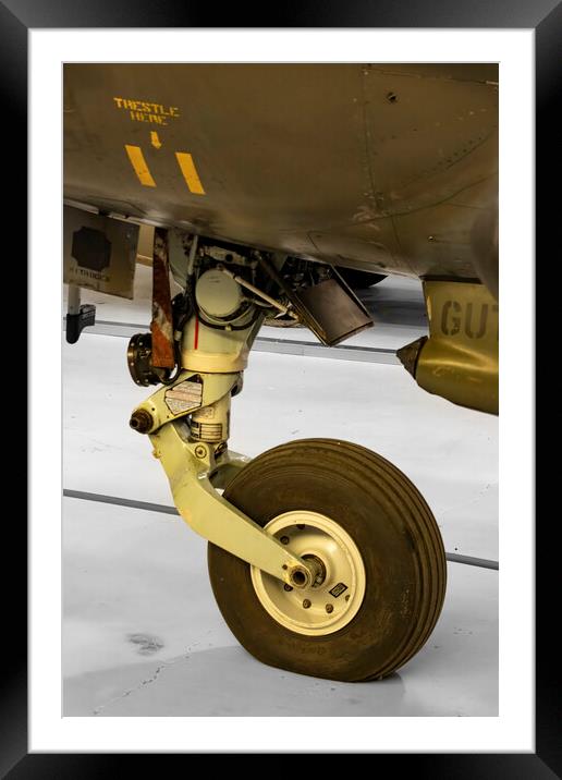 Landing Gear 3 Framed Mounted Print by Glen Allen