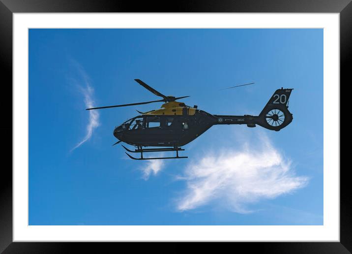 Chopper Framed Mounted Print by Glen Allen