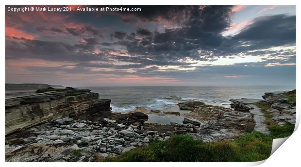 A Fisherman's Playground Print by Mark Lucey