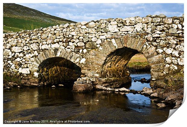 Quiet Man Bridge, Connemara, Ireland Print by Jane McIlroy