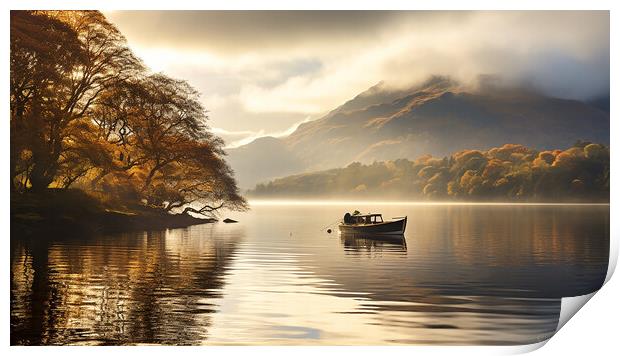 Loch Lomond Print by Steve Smith