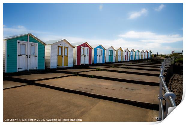 Seafront Colour Print by Neil Porter