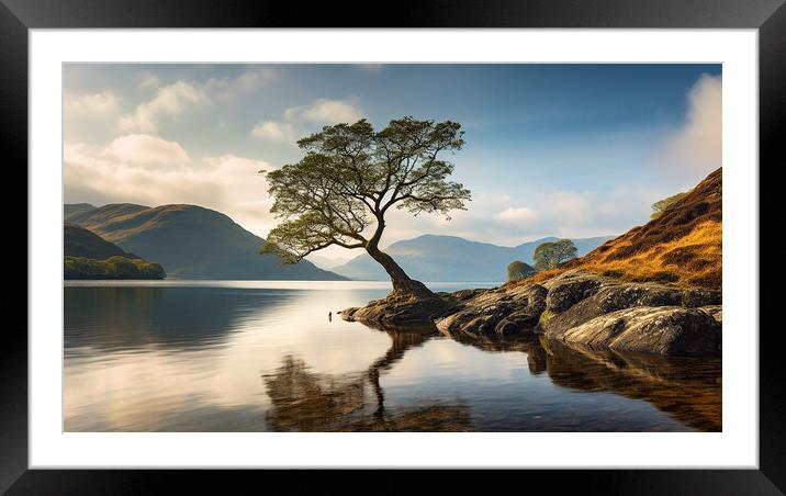 Loch Lomond Framed Mounted Print by Steve Smith