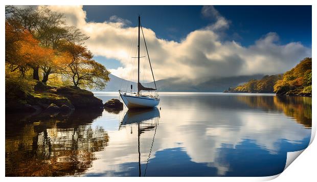 Loch Lomond Print by Steve Smith