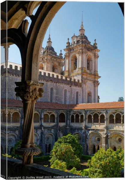 Alcobaça Monastery 2 Canvas Print by Dudley Wood