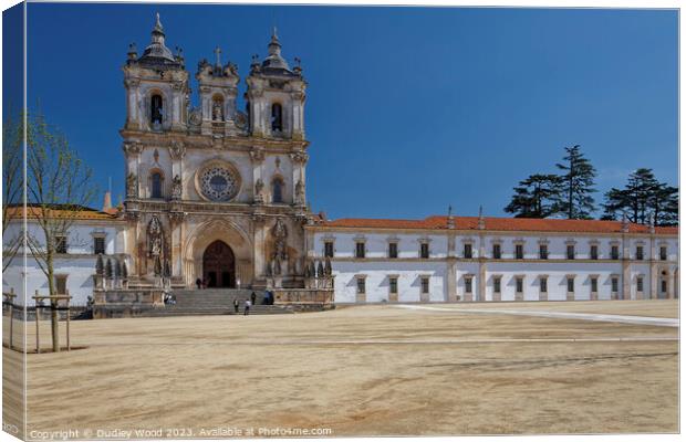 Alcobaça Monastery 4 Canvas Print by Dudley Wood