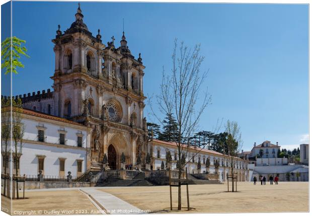 Alcobaça Monastery 5 Canvas Print by Dudley Wood