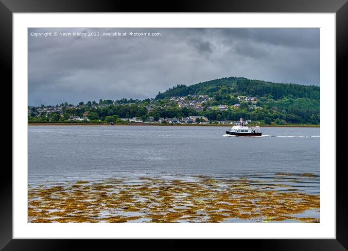 The 'Inverness Spirit' Moray Firth, Scotland Framed Mounted Print by Navin Mistry