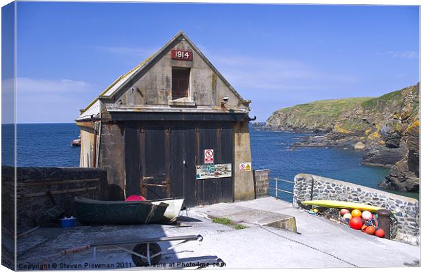 The Lifeboat station Canvas Print by Steven Plowman
