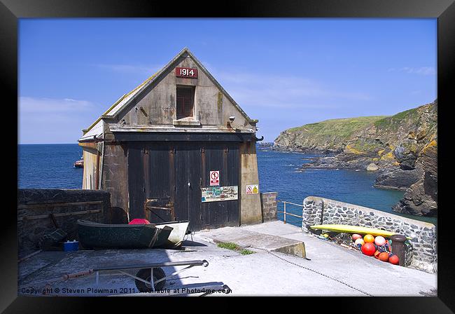 The Lifeboat station Framed Print by Steven Plowman