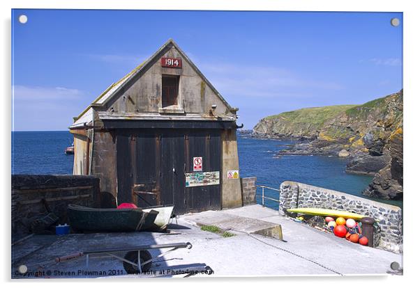 The Lifeboat station Acrylic by Steven Plowman