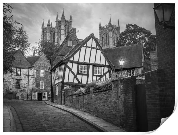 The Crooked House, Lincoln Print by Andrew Scott