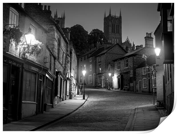 Lincoln at night  Print by Andrew Scott