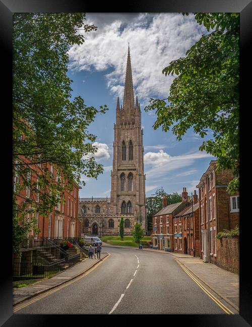 St James Church Louth Framed Print by Andrew Scott