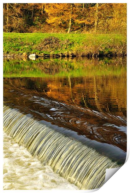 River Lune Reflections Print by Jason Connolly