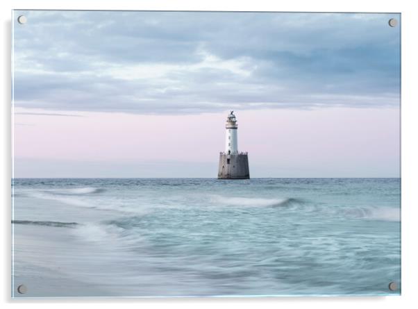 A pastel sunset at Rattray Lighthouse  Acrylic by Anthony McGeever