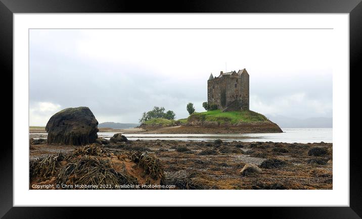 Stalker Castle Framed Mounted Print by Chris Mobberley