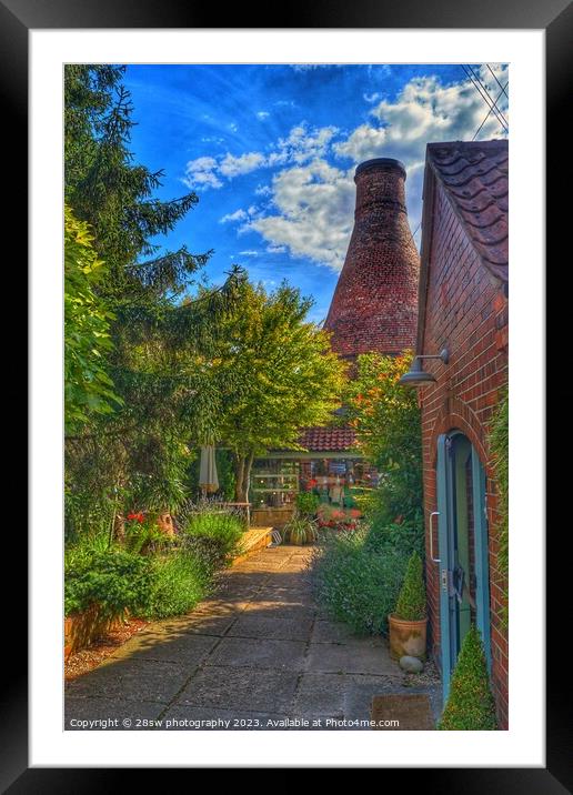 A Kiln of a view. Framed Mounted Print by 28sw photography