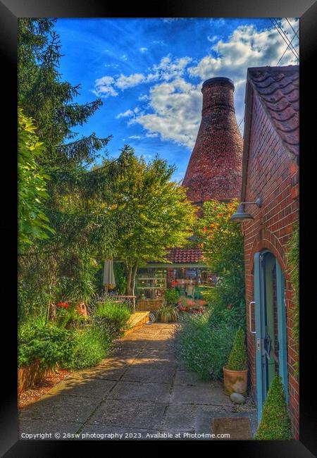A Kiln of a view. Framed Print by 28sw photography