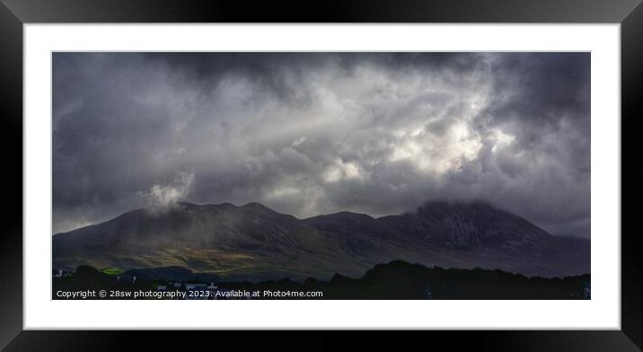 Light and Atmosphere - (Panorama.) Framed Mounted Print by 28sw photography