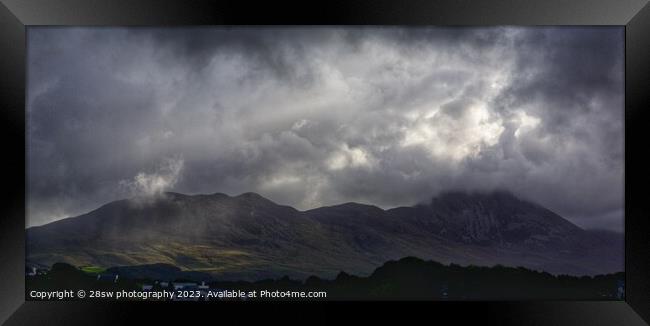 Light and Atmosphere - (Panorama.) Framed Print by 28sw photography