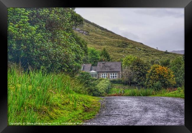 The Connemara Cottage. Framed Print by 28sw photography