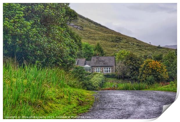 The Connemara Cottage. Print by 28sw photography