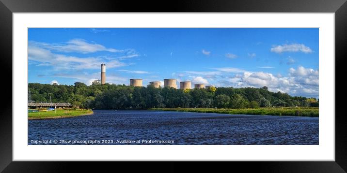 Feel the power of the Panorama. - (Panorama.) Framed Mounted Print by 28sw photography