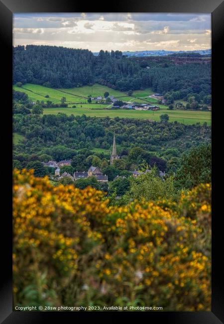 Ashover Gold. Framed Print by 28sw photography
