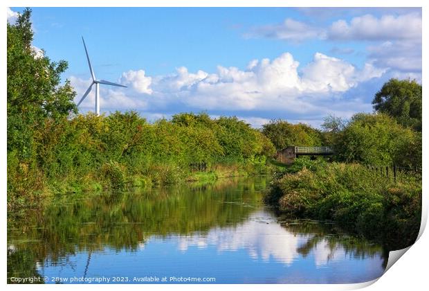 Winston and The Erewash Beauty. Print by 28sw photography