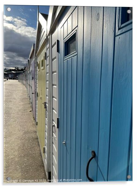 Lyme Regis Seaside Impressions Acrylic by Carnegie 42
