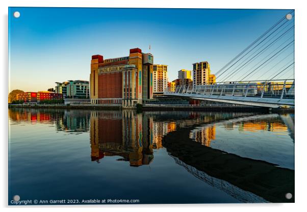 The Baltic Centre, Gateshead, Newcastle Acrylic by Ann Garrett