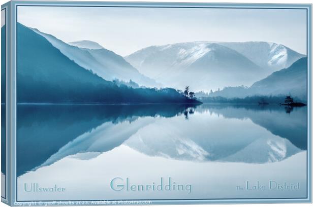 Ullswater Winter Morning Canvas Print by geoff shoults