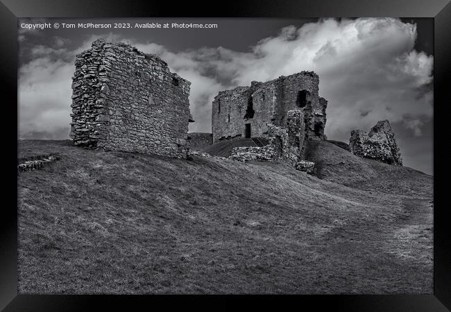 Duffus Castle: A Historical Enigma  Framed Print by Tom McPherson