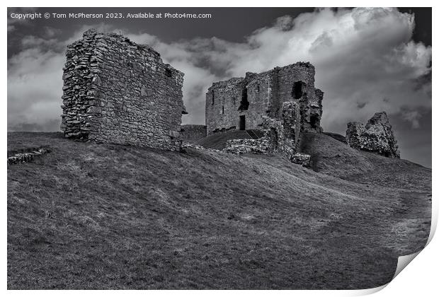 Duffus Castle: A Historical Enigma  Print by Tom McPherson