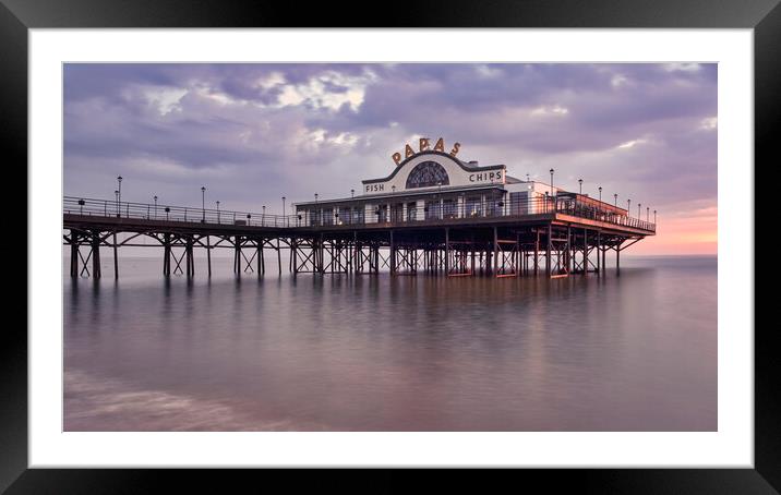 Cleethorpes Pier Lincolnshire Framed Mounted Print by Tim Hill