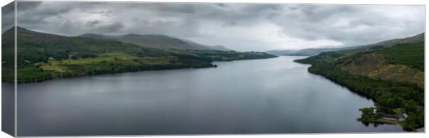 Loch Tay Canvas Print by Apollo Aerial Photography