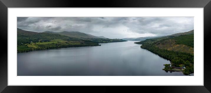 Loch Tay Framed Mounted Print by Apollo Aerial Photography