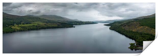 Loch Tay Print by Apollo Aerial Photography