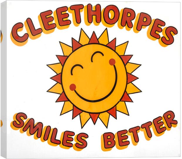 Cleethorpes Smiles Better Canvas Print by Steve Smith