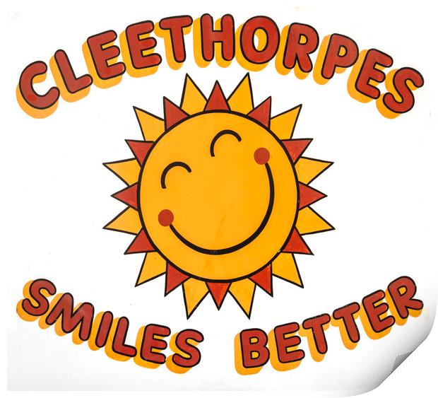 Cleethorpes Smiles Better Print by Steve Smith