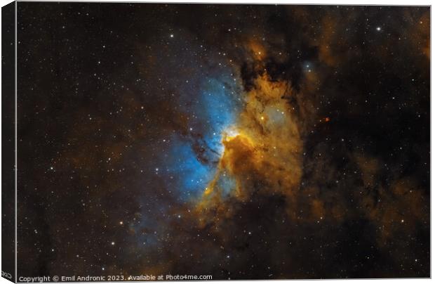 The Cave Nebula Canvas Print by Emil Andronic
