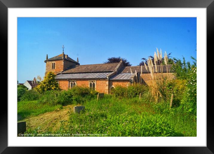 A Halam Church. Framed Mounted Print by 28sw photography